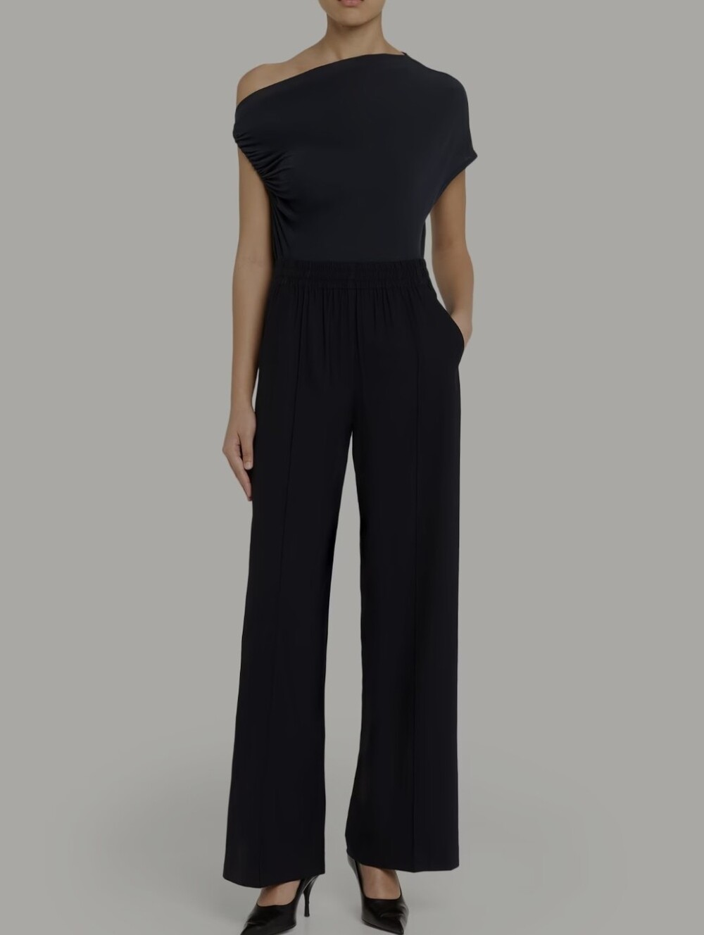 NWOT A.L.C. Travis Wide-Leg Wool Pants Maritime Navy XS